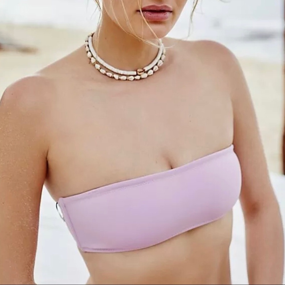 Rhythm. Islander Bandeau Bikini Top, Sz L